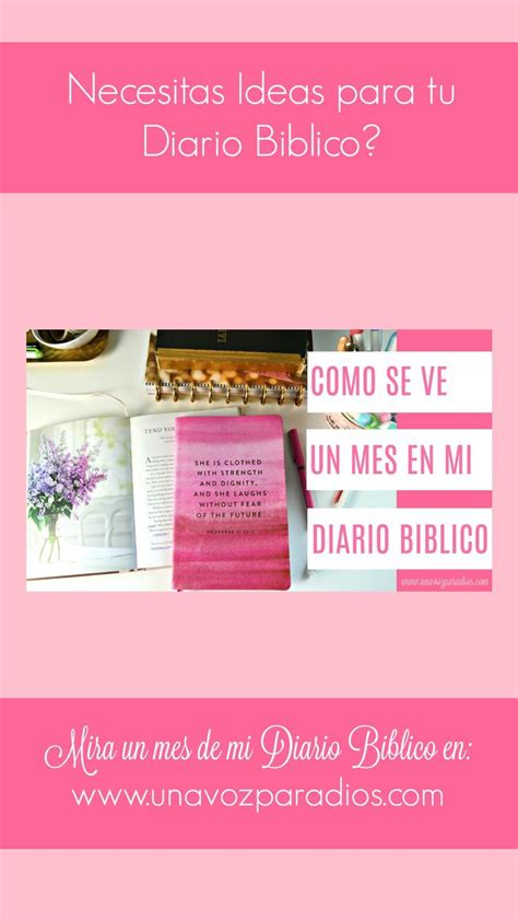 Como Se Ve Un Mes En Mi Diario B Blico Una Voz Para Dios Diario