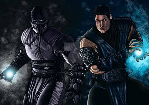 Lin Kuei Brothers Unmasked By Junior Rodrigues On Deviantart