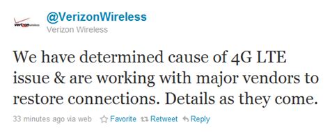 Verizon 4g Lte Networks Down Nationwide Updated