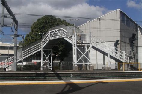 Footbridge Crossing A Single Track At Northgate Station Wongms Rail