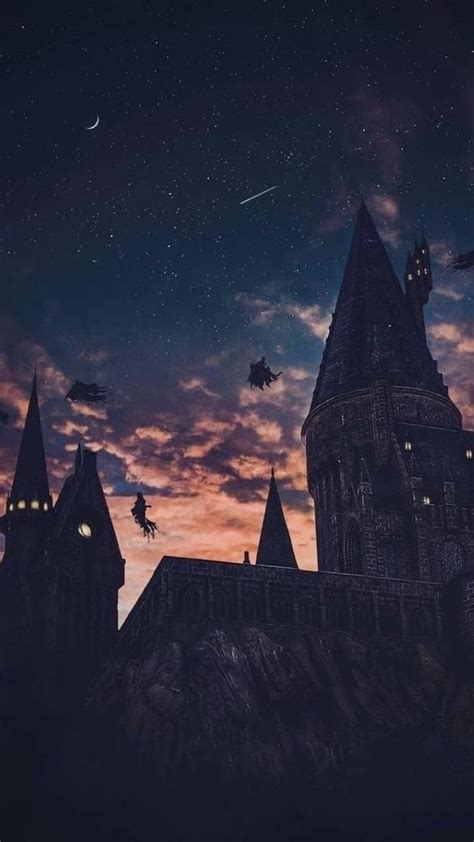 Hogwarts Starry Night Wallpapers Top Những Hình Ảnh Đẹp