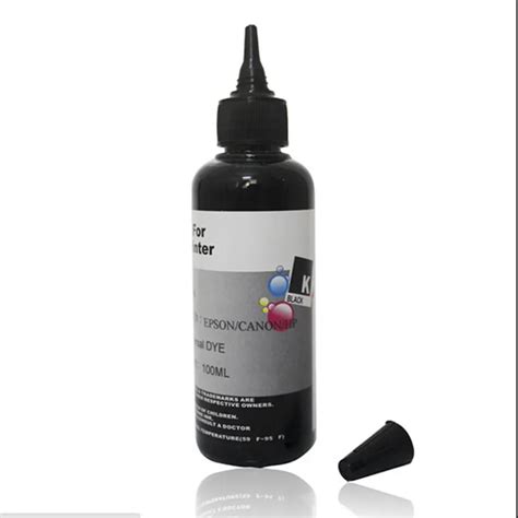 2x 100ml Bottle Black Ink Jet Cartridge Refill Kit For Hp For Canon For