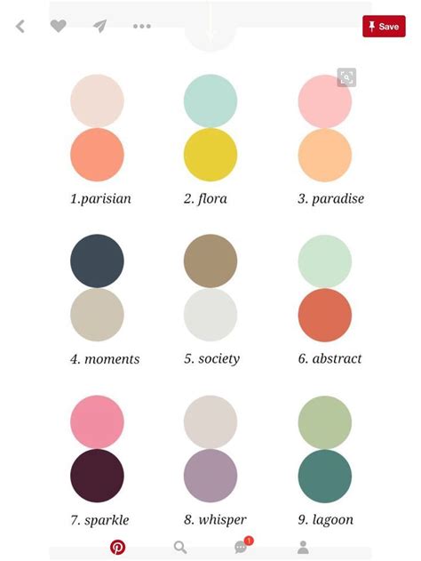 Colour Schemes With Only 2 Colours In Palette 色のアイデア カラーコンボ 色の
