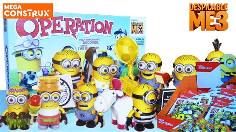 Despicable Me 3 Mega Construx Blind Bags Opening All New Minions