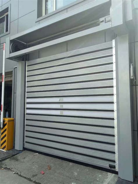 Villa Aluminum Roll Up Door Industrial Roll Up Garage Doors Rust Proof