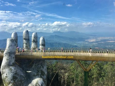 Golden Bridge And Hai Van Pass Explore Golden Hands Bridge Vietnam Tour