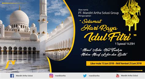 Pakej redang 2017 murah via cuti2budgetmalaysia.blogspot.com. Selamat Hari Raya Idul Fitri 1439H | PT. Mandiri Artha Solusi