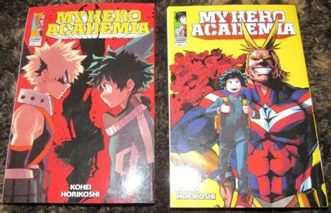 My Hero Academia Manga Vol 1 And 2 Kohei Horikoshi Shonen Jump Comics