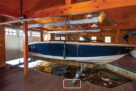 Custom Built Boat Lifts For Boathouses — The Dock Doctors