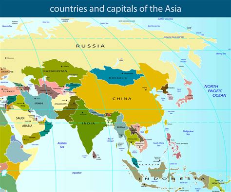 Seterra Asia Map Printable