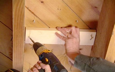 How To Fix Squeaky Hardwood Floors From Below Tutorial Pics