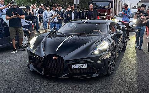 18m Bugatti La Voiture Noire Spotted In Croatia Wearing Swiss License Plates Supercar Blondie