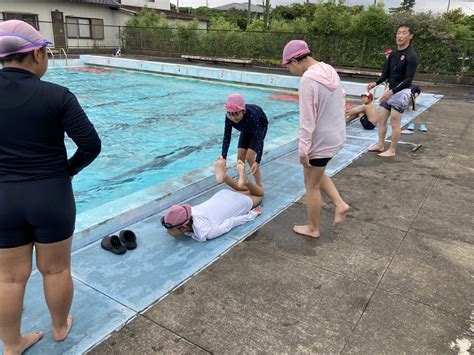 73月）水泳学習（5年生・6年生） 神栖市立柳川小学校