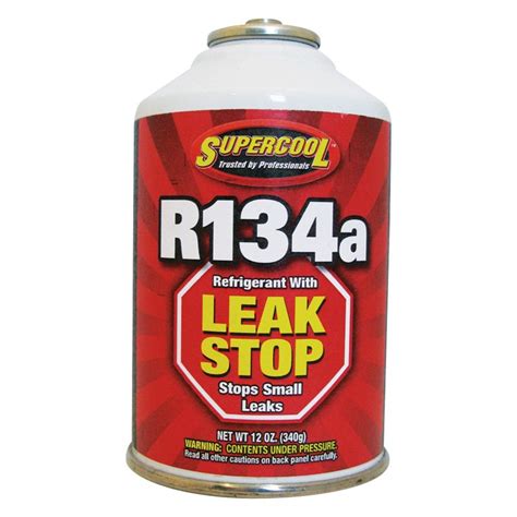 Supercool® 24049 R134a Refrigerant With Stop Leak 12 Oz