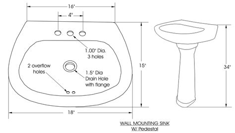 How To Measure A Bathroom Pedestal Sink Everything Bathroom
