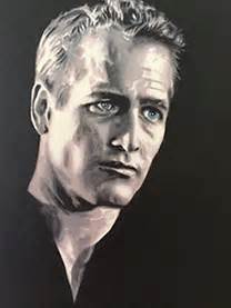 Paul Newman Blue Eyes - Village Gallery