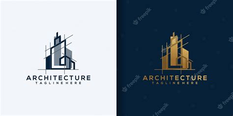 Logo De Maison Darchitecte Vecteur De Conception Architecturale Et De