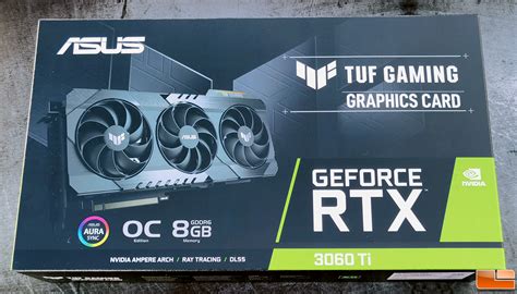 Asus Tuf Gaming Geforce Rtx 3060 Ti Oc 8go Gddr6 Non Lhr Rev 1