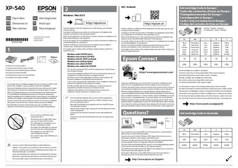Poster un nouveau sujet répondre au sujet. Mode d'emploi EPSON EXPRESSION PREMIUM XP-540 - scanner ...