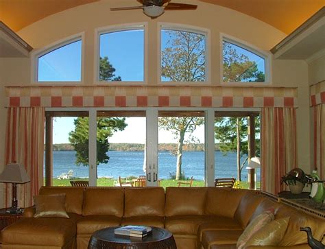 Window treatment without hardware because this window screen fits snugly inside the frame of the window! Window Treatment Ideas for Large Windows