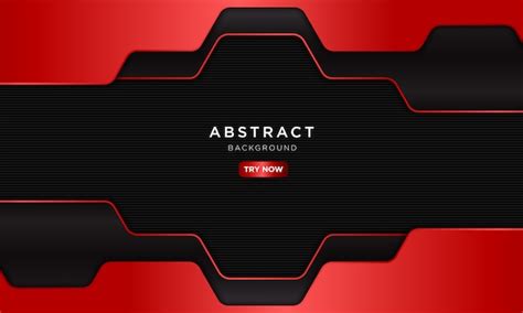 Premium Vector Abstract Red And Black Sport Background With