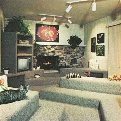 What Living Rooms In The ‘80s Really Looked Like Faux Stone