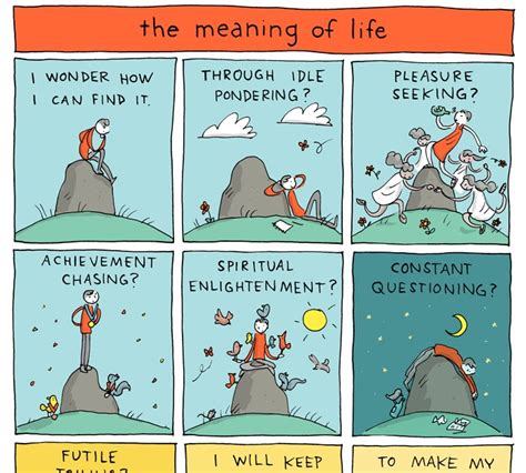 Incidental Comics The Meaning Of Life