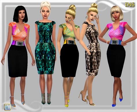 My Sims 4 Blog Dresses By Dreaming4sims