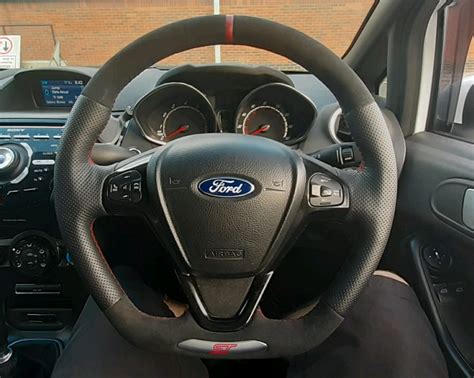 Ford Fiesta Mk7 St180 Custom Flat Bottom Steering Wheel In Brinsworth