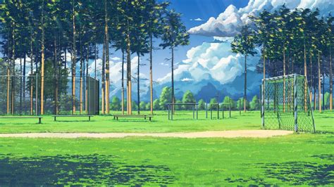 Anime Grass Field Wallpapers Wallpaper Cave