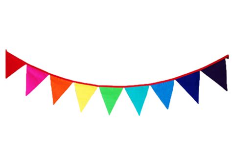 Rainbow Bunting Buy Large Reversible Rainbow Bunting Flags Online