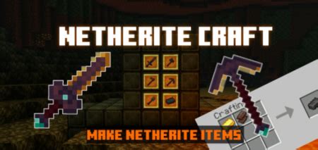 Armor bedrock for minecraft is much more powerful than any other. Craft Netherite - Vanilla Tweaks Minecraft PE Addon/Mod 1 ...