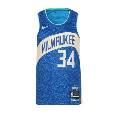 Jersey Nike Nba Milwaukee Bucks City Edition 2324 Caballeros