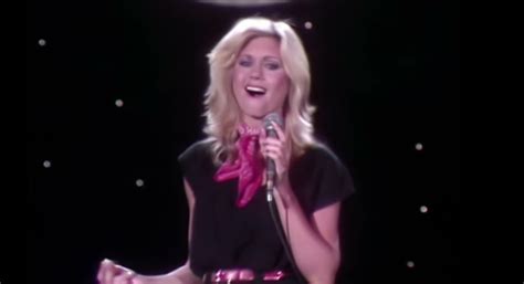 Olivia Newton John Performing Her Number One Song Magic Live On The