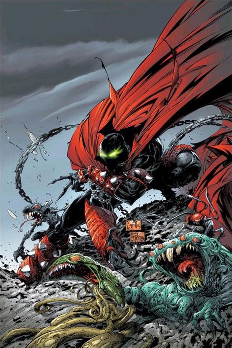 Spawn 134 Cover By Greg Capullo Spawn Characters Comic Book