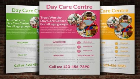 Daycare Flyer Templates Free Best Template Ideas
