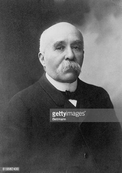 Portrait Of French Premier Georges Clemenceau Photo Dactualité