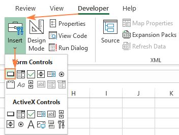 How To Run Macro In Excel And Create A Macro Button