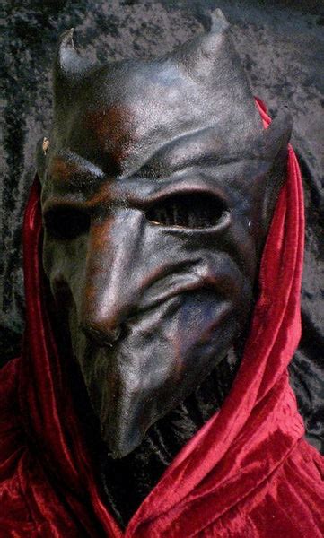 Leather Devil Demon Mask - Visions of Venice