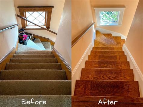 How To Remove Carpet From Stairs And Install Hardwood Resnooze Com
