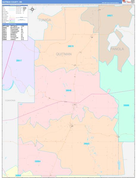 Maps Of Quitman County Mississippi