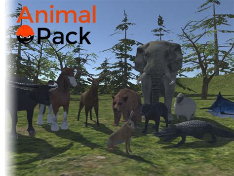 Animal Pack 3d 동물 Unity Asset Store