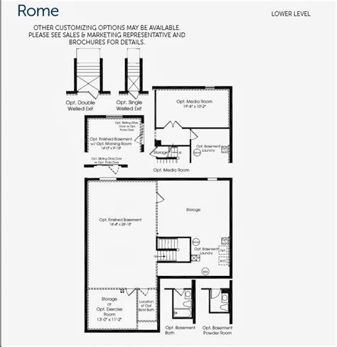 Building Rome With Ryan Homes Rome Sweet Home Floor Plan