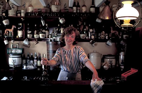 Barmaid At Durty Nellys Pub In Ireland Photograph By Carl Purcell Fine Art America