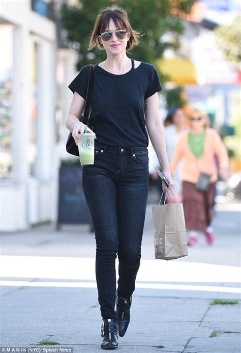 Dakota Johnson Is Seen Shopping Ahead Of Fifty Shades Of Grey Premiere