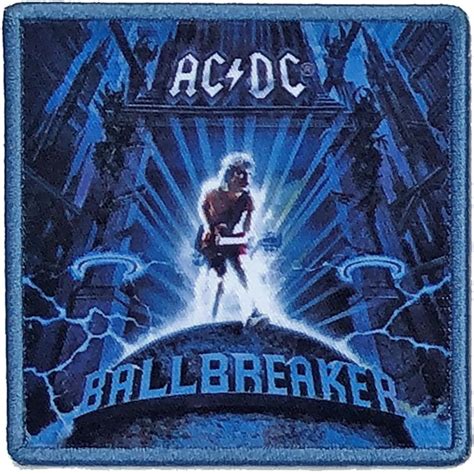 AC DC Ballbreaker Album Cover Iron On Patch Classic Rock Band Etsy