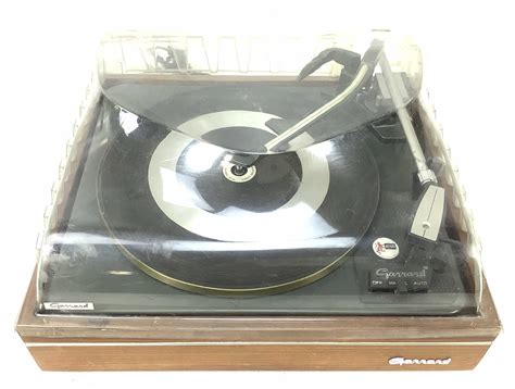 Lot Vintage Garrard At60 Turntable