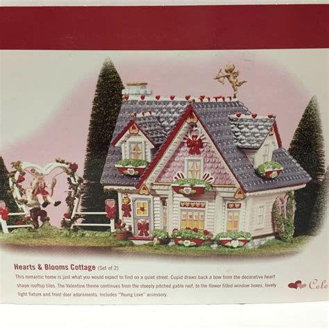 Department 56 Hearts And Blooms Cottage Celebrate Love Series 5655097