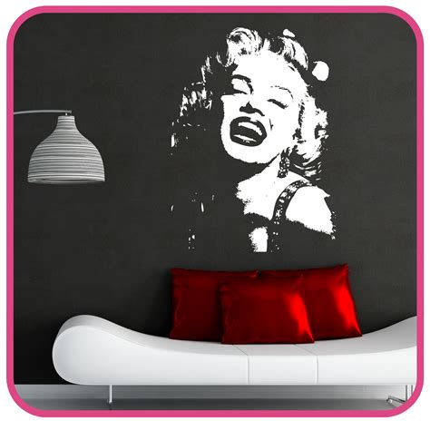 Marilyn Monroe Wall Sticker Art Decals I Ebay