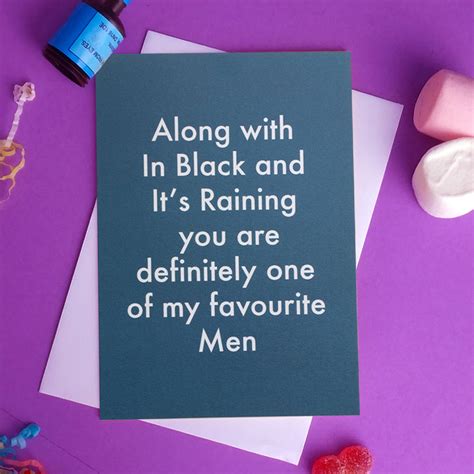 Favourite Men Card By Objectables